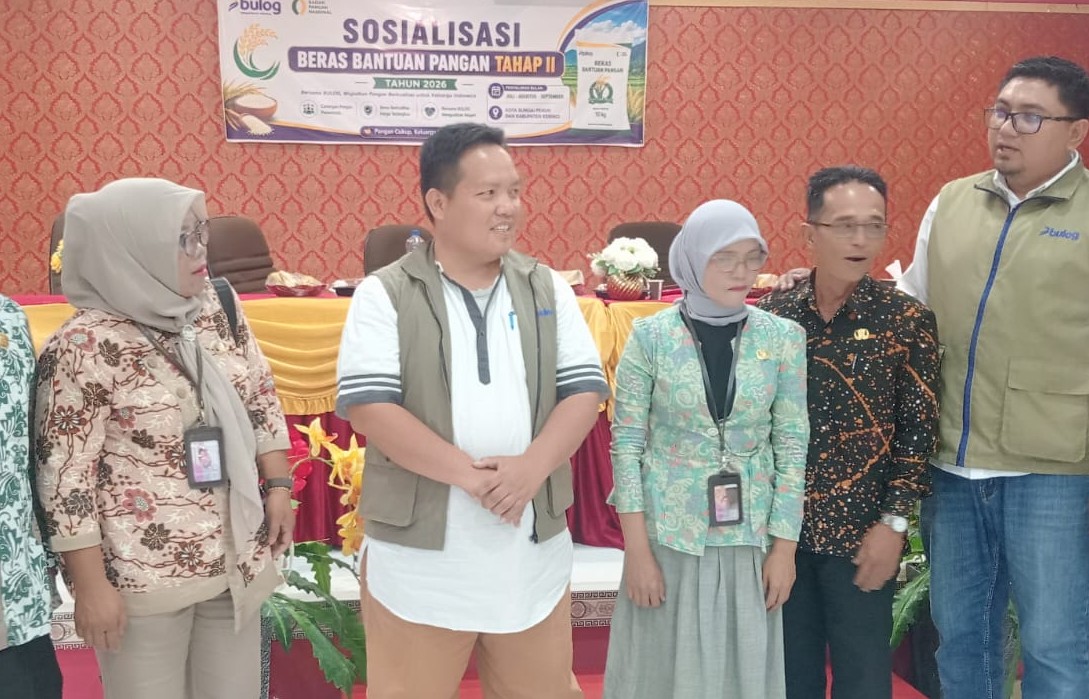 8.300 Keluarga di Sungai Penuh Bakal Terima Bantuan Beras Bulog