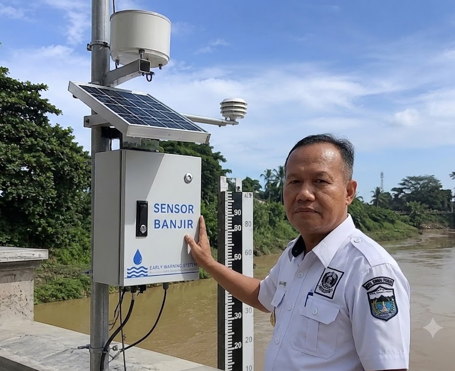 Sungai Penuh Perkuat Sistem Peringatan Dini, Sensor Banjir Segera Dipasang