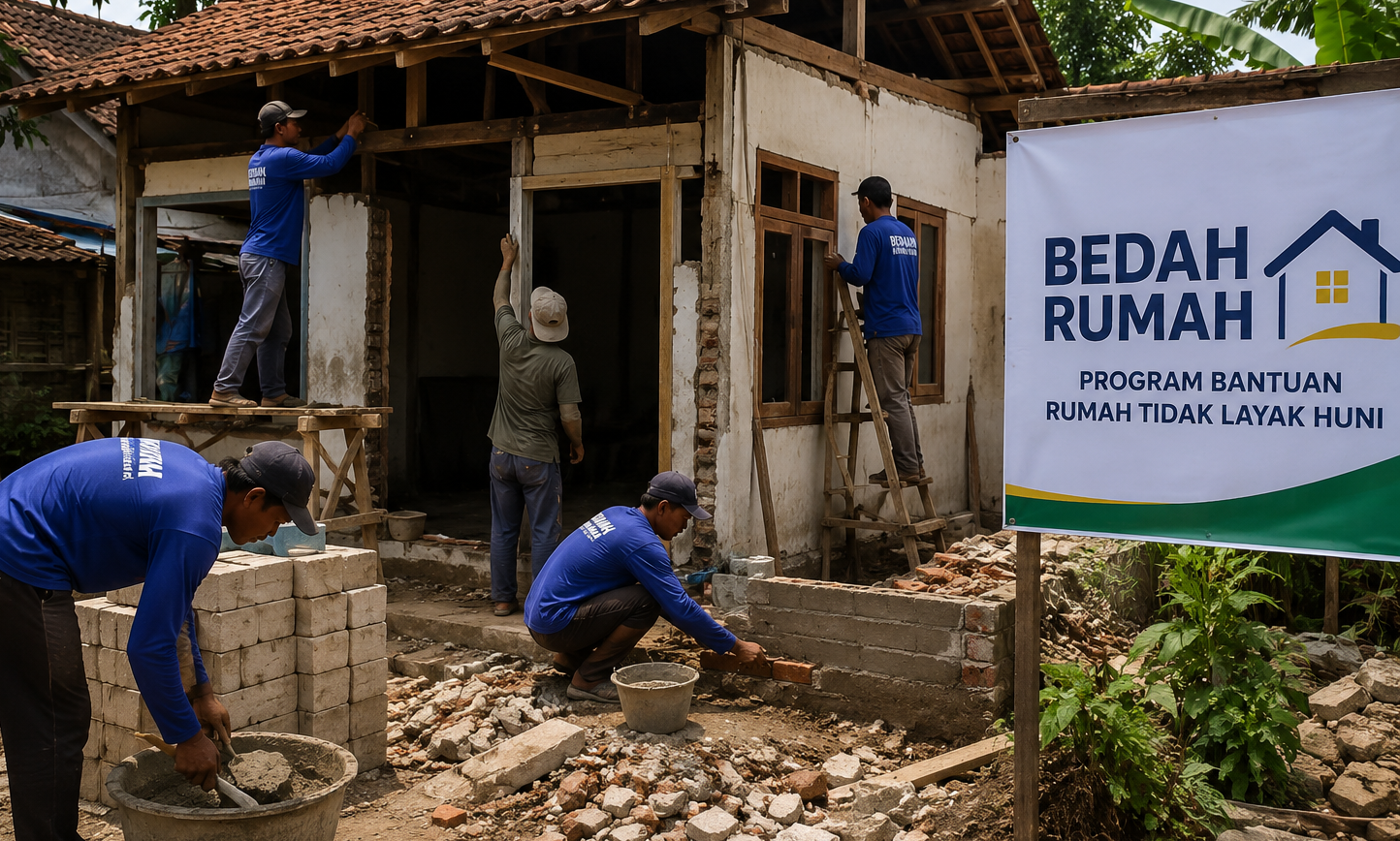 Naik Drastis! Pemerintah Targetkan 400 Ribu Rumah Dibedah Sepanjang 2026