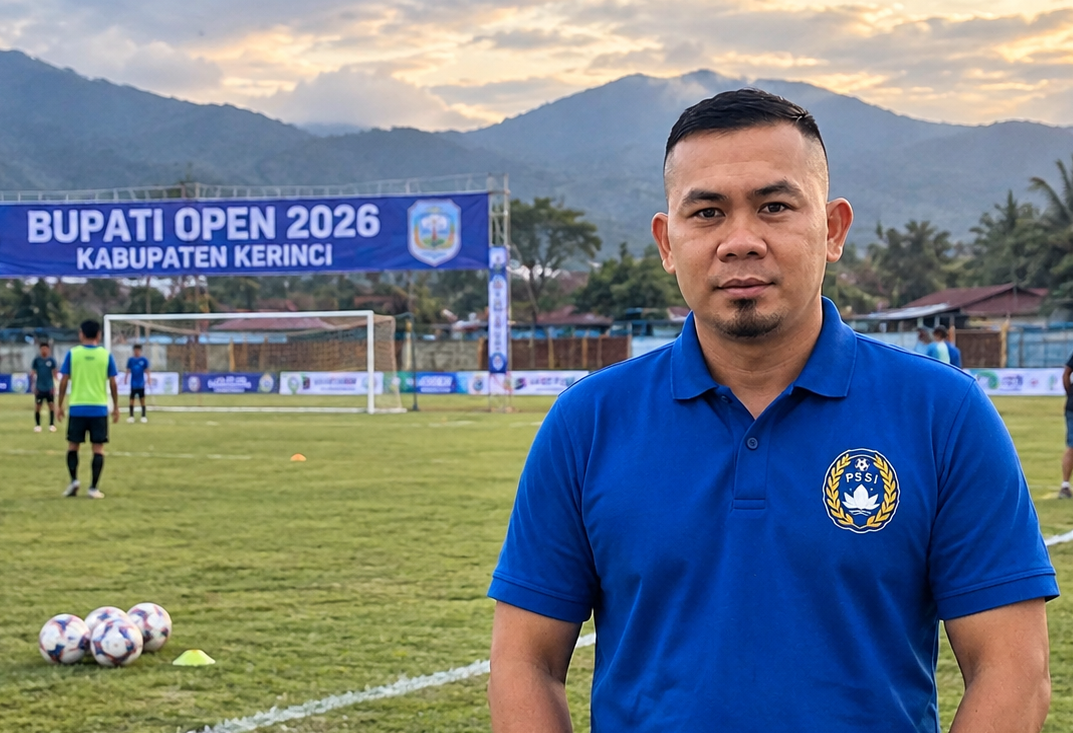 PSSI Kerinci Siapkan Bupati Open 2026, 32 Klub Bakal Bertarung