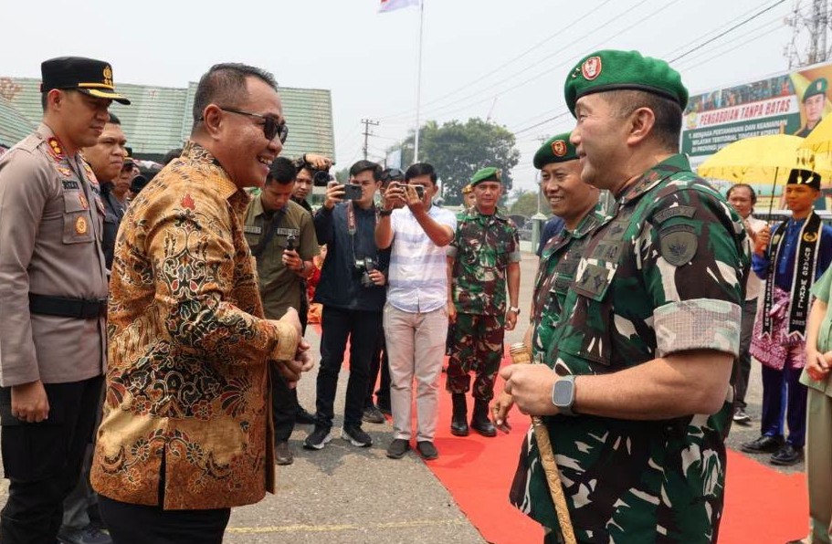 Pangdam XX/TIB Kunjungi Sungai Penuh, Alfin Tekankan Sinergi Lintas Sektor