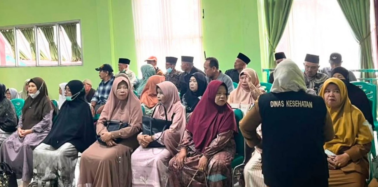 Jelang Haji, Dinkes Sungai Penuh Mulai Skrining Kesehatan Calon Jemaah