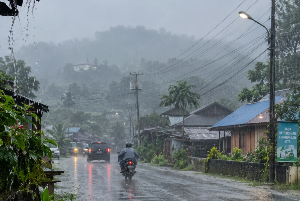 Hujan Mulai Guyur Kerinci, BPBD Ingatkan Warga Waspadai Banjir