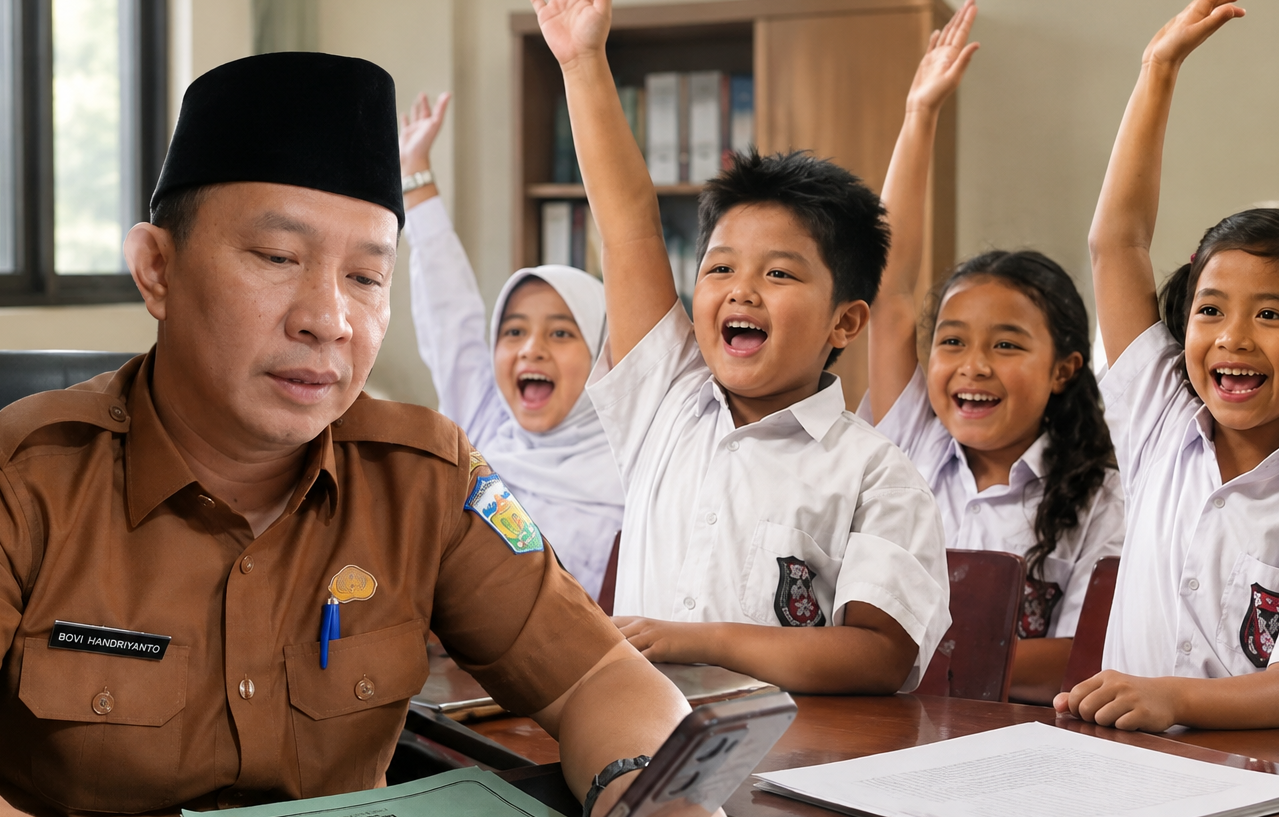 Kualitas Udara di Level Sedang, Para Siswa di Sungai Penuh Tetap Masuk Sekolah