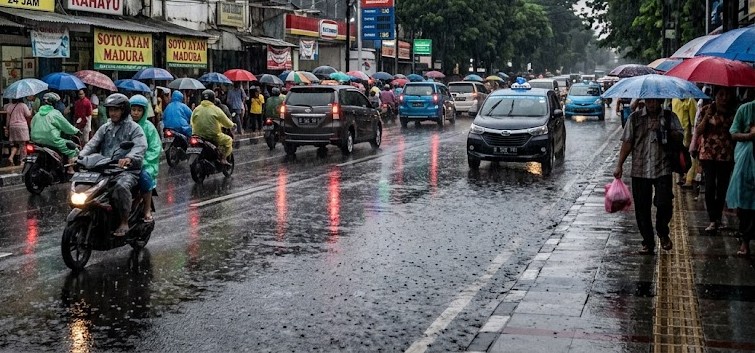BMKG Prakirakan 9 Wilayah Jambi Diguyur Hujan Ringan, Ini Daftar Daerahnya