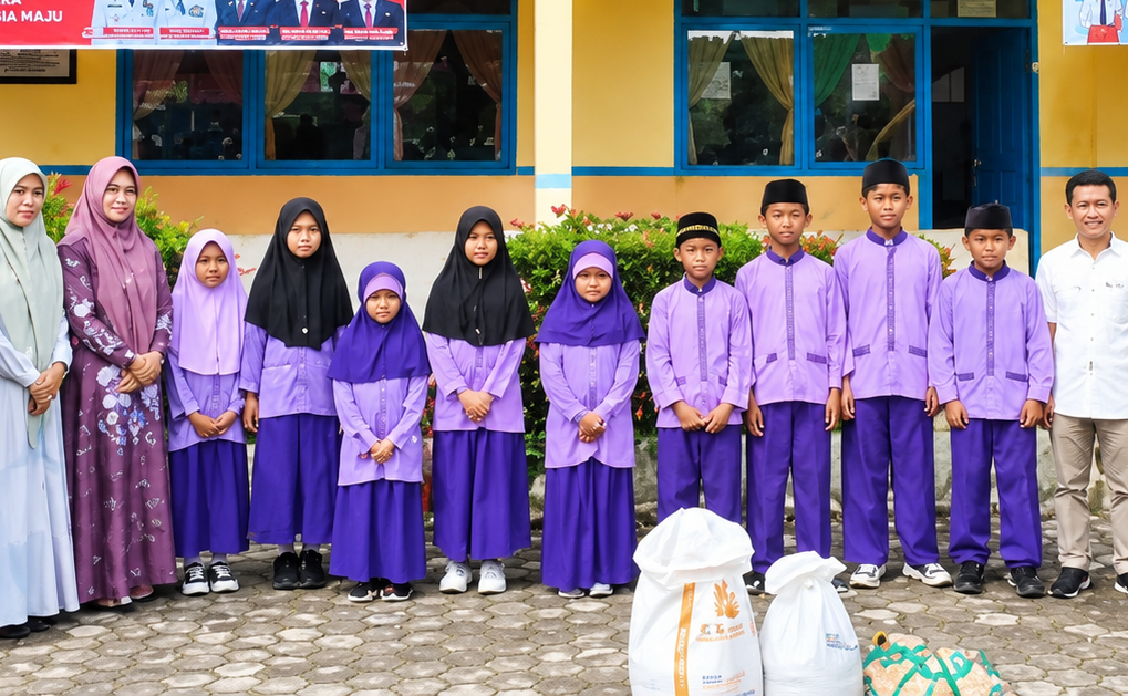 Cegah Stunting,Program SECANTING Hadir di SDN 99 Sungai Pegeh