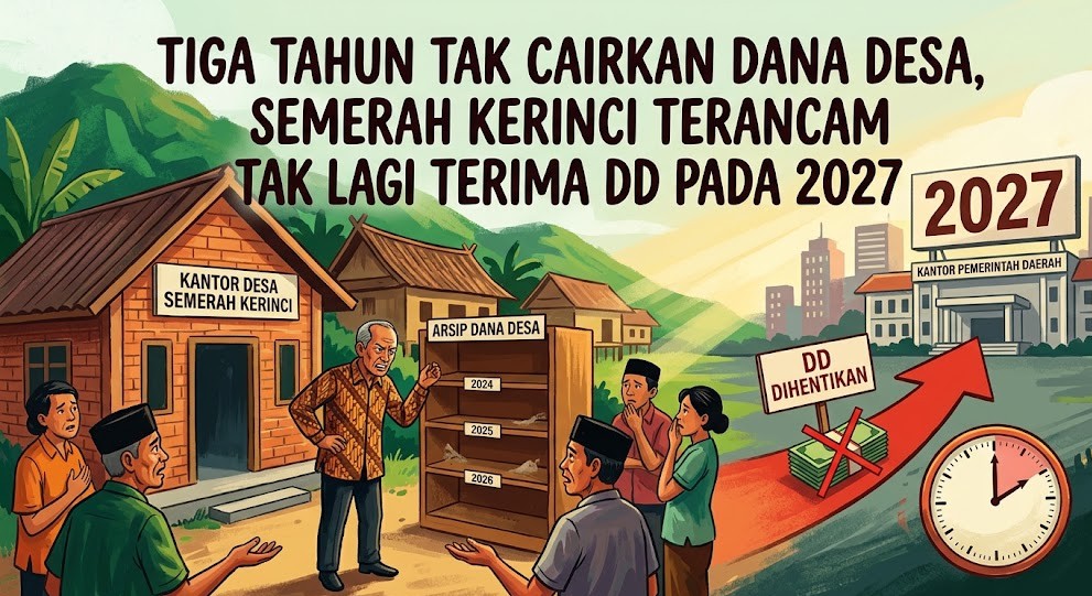 Tiga Tahun Tak Cairkan DD, Semerah Kerinci Terancam Tak Lagi Terima DD pada 2027