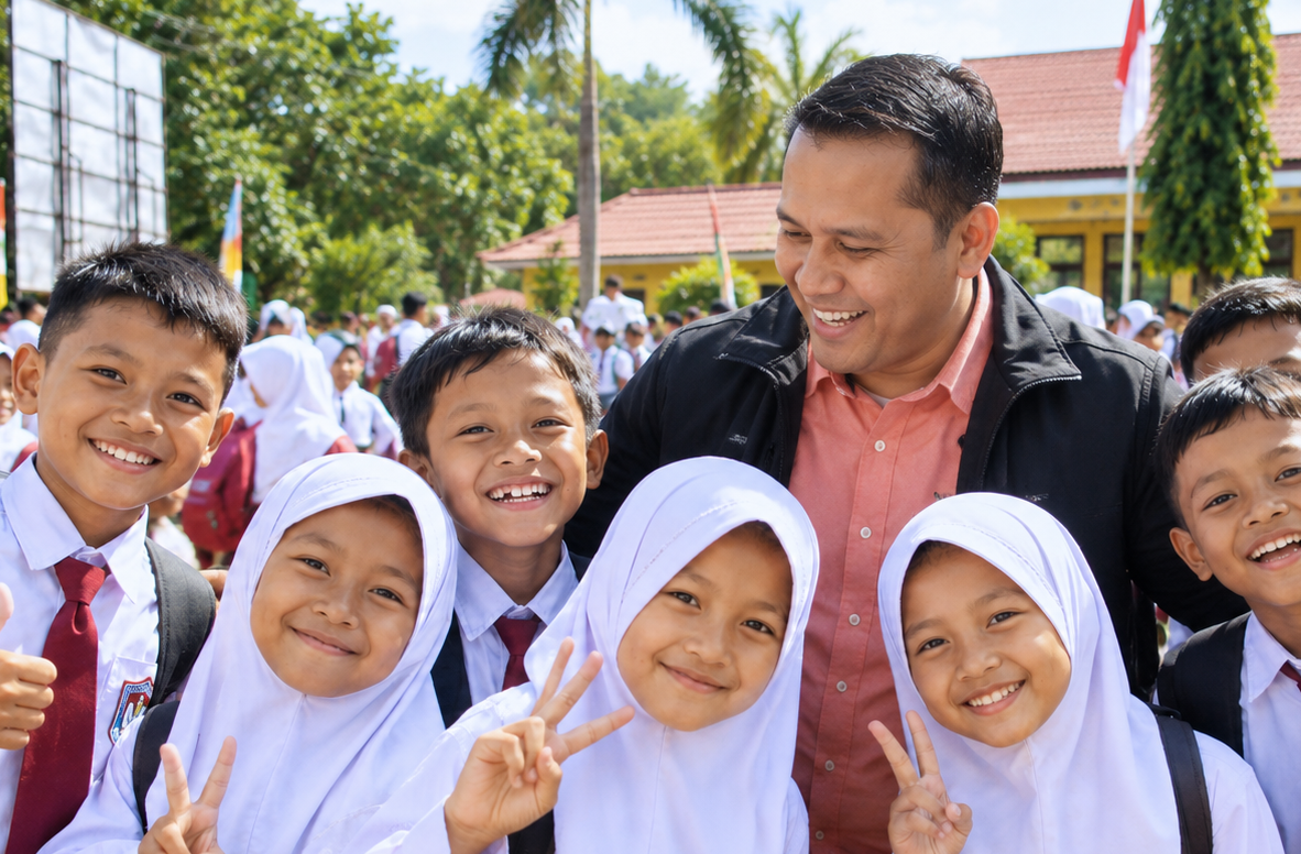 Tanpa Batas Kuota, Pelajar Merangin Kini Bisa Belajar Bahasa Inggris Gratis di 24 Kecamatan