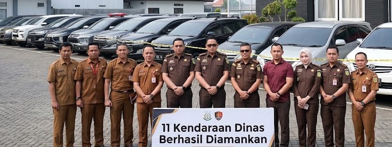 11 Kendaraan Dinas Kembali ke Pemkot Sungai Penuh, Nilainya Tembus Rp1,5 Miliar
