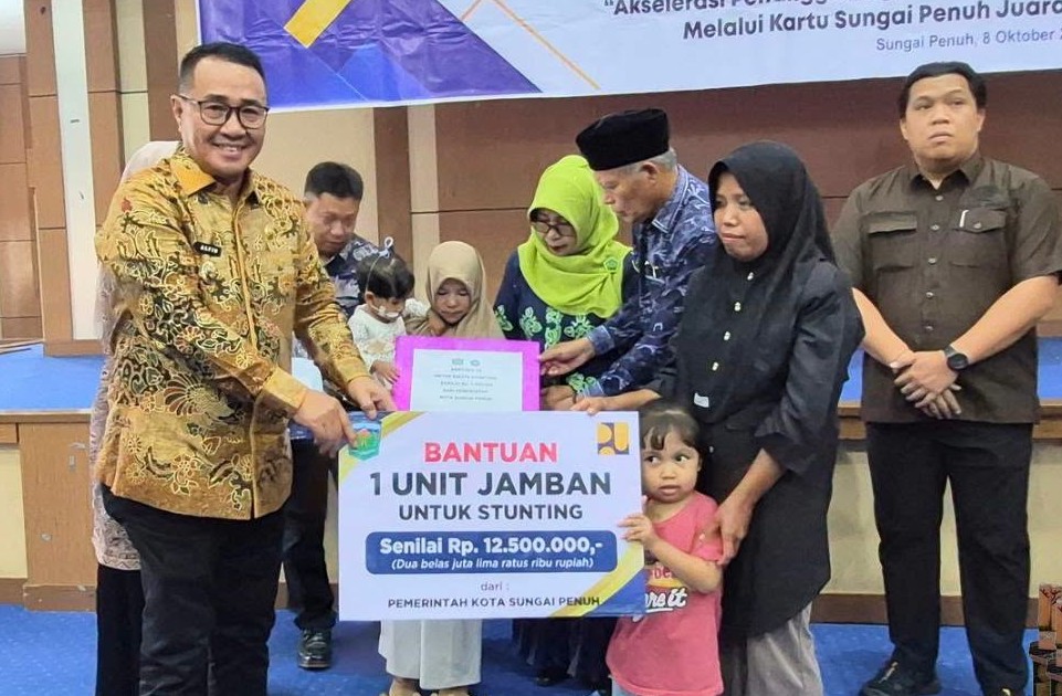 Sungai Penuh Perkuat Perang Melawan Kemiskinan dan Stunting,Gerakan 3S Jangkau 500 Keluarga
