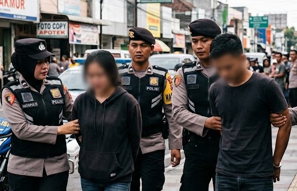 Gagal Rampok Toko, Sejoli Ini Kabur, Jual Motor Rp 700 Ribu hingga Jadi Pengamen